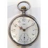 Halda Silver Pocket Watch - White, 1915