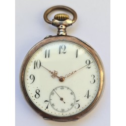 Hansa Silver Pocket Watch - White, 1920