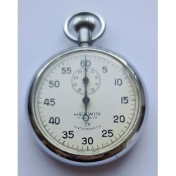 Herwin Military Stopwatch - White, 1957