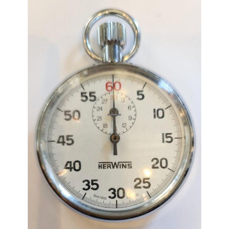Herwins Stopwatch - White, 1964