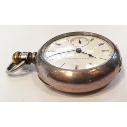 Illinois Watch Co. Railway Pocket Watch - White, 1900