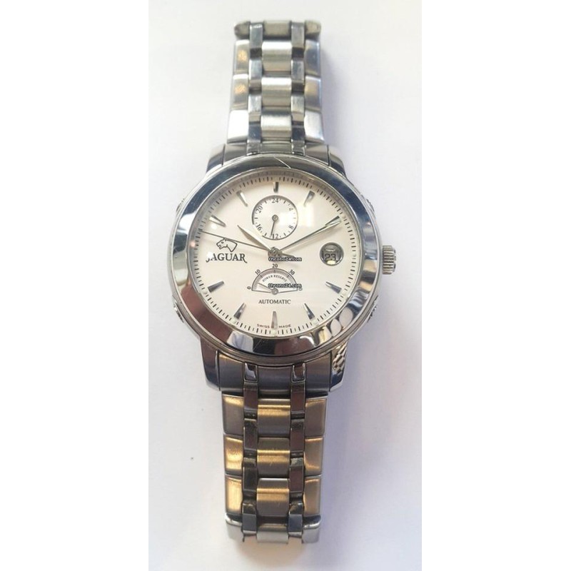 Jaguar GMT/Power Reserve Automatic Watch - Silver, 2004