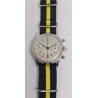 Justa Military WWII Chronograph With Telemeter Scale - Silver, 1939