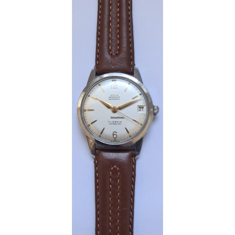 Liga Military Watch - Silver, 1954