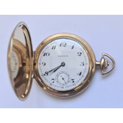 Longuevue Gold Plated Pocket Watch - White, 1904