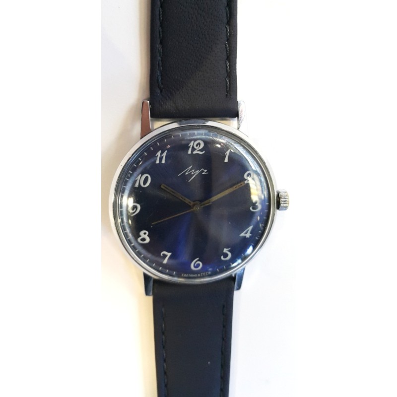 Luch Ultra-Slim Watch - Blue, 1977