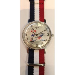 Luch Ultra-Slim Watch - Silver, 1986