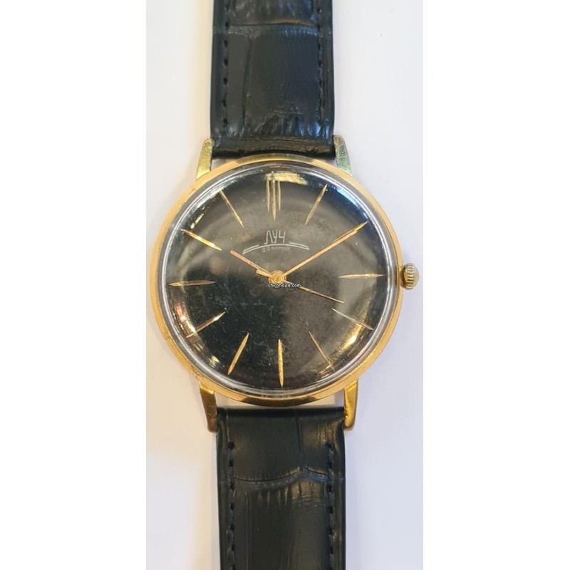 Luch Ultra-Slim Watch - Black, 1976