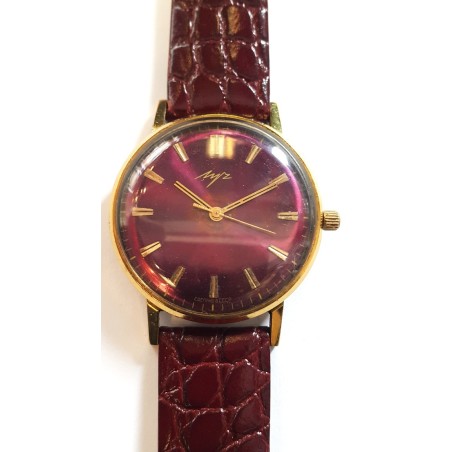 Luch Ultra-Slim Watch - Bordeaux, 1975
