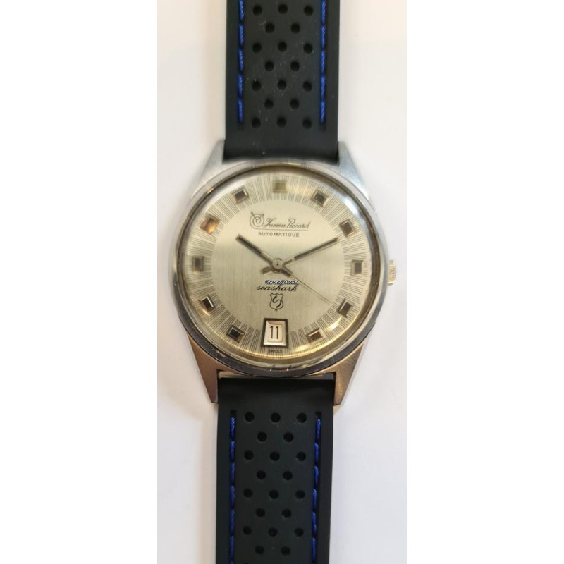 Lucien Piccard Seashark Automatic - Silver, 1969