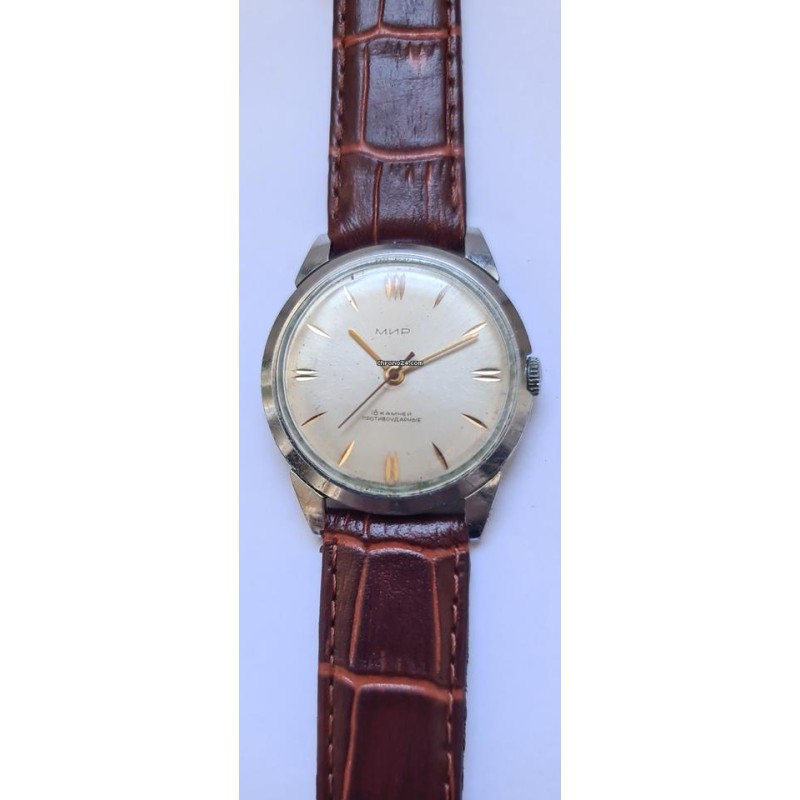 Mir (Мир) Manual winding 1954  - Silver, 1954