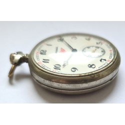 Molnija Pocket Watch - White, 1978