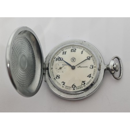 Molnija Pocket Watch - White, 1984