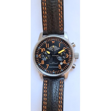 Moscow Classic/Poljot Shturmovik IL-2 Chronograph 3133/05231168 - Black, 2015