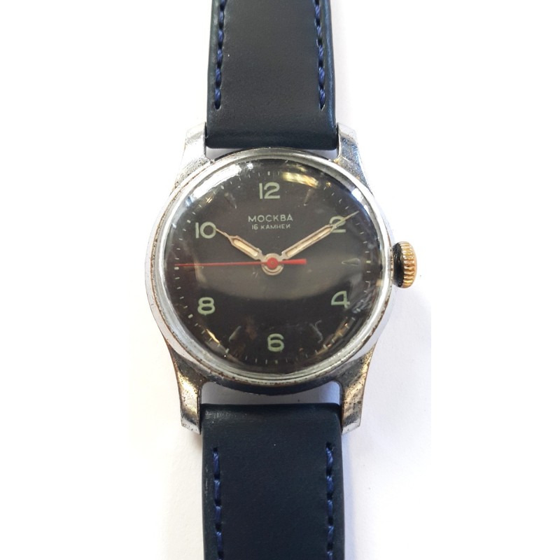 Moscow (Москва) Manual winding 1956  - Black, 1956