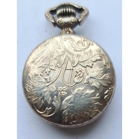 Nilax Ladies Pocket Watch - White, 1976