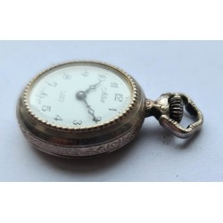 Nilax Ladies Pocket Watch - White, 1976