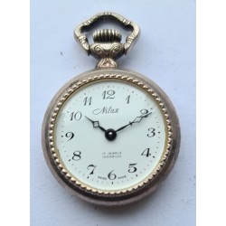 Nilax Ladies Pocket Watch - White, 1976