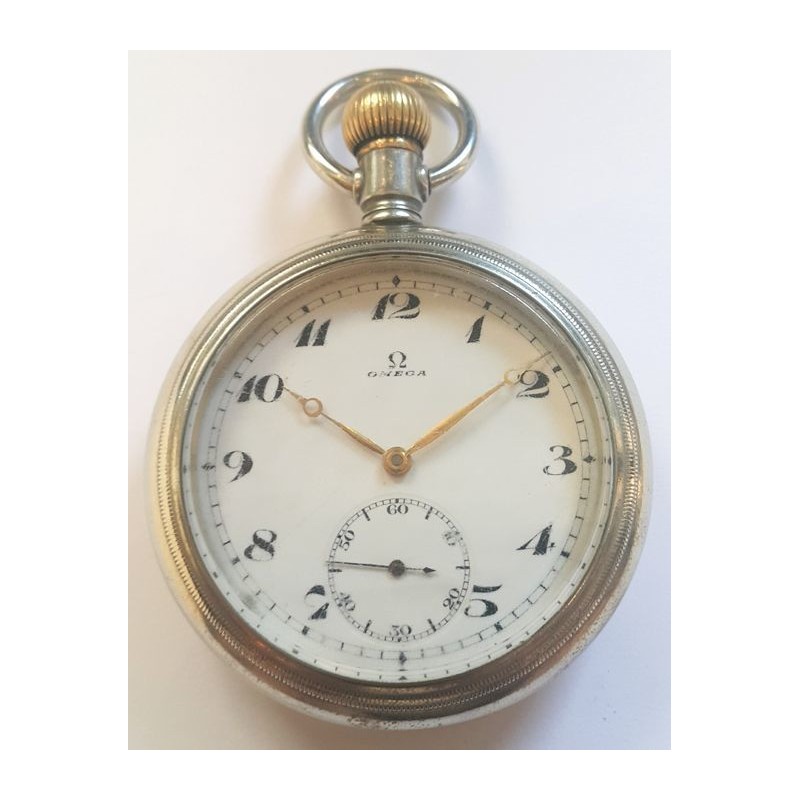 Omega Pocket Watch - White, 1910