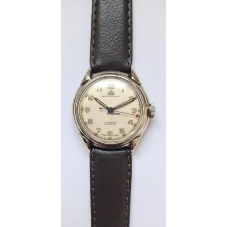 Owo Military WWII Wrist Watch - Silver, 1943