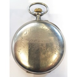 Paul Buhre Railway Pocket Watch - White, 1918