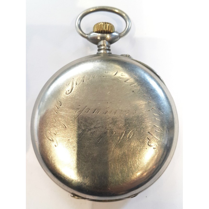 Paul Buhre Railway Pocket Watch - White, 1918