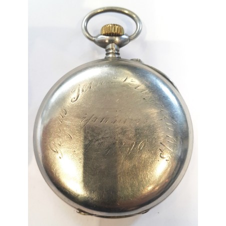 Paul Buhre Railway Pocket Watch - White, 1918