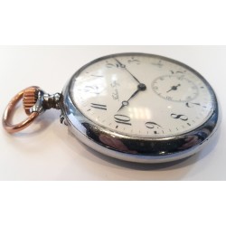 Paul Buhre Railway Pocket Watch - White, 1905
