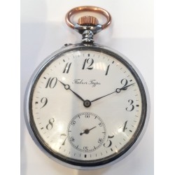 Paul Buhre Railway Pocket Watch - White, 1905