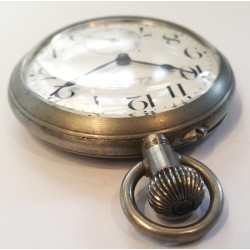 Paul Buhre Railway Pocket Watch - White, 1901