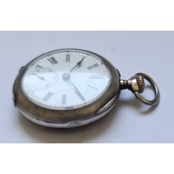 Paul Buhre Silver Pocket Watch - White, 1907