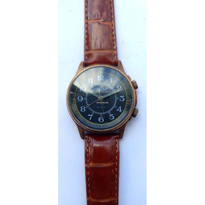 Poljot - Alarm, Black, 1984