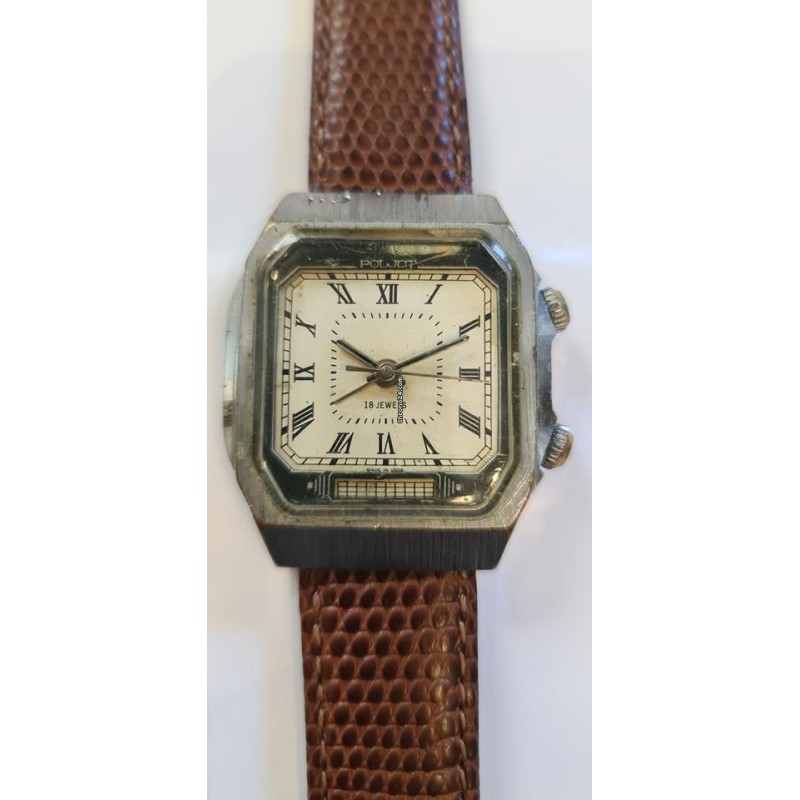 Poljot Alarm - White, 1976