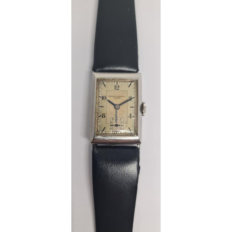 Record Watch Co Geneve WWII Wrist Watch - , 1937