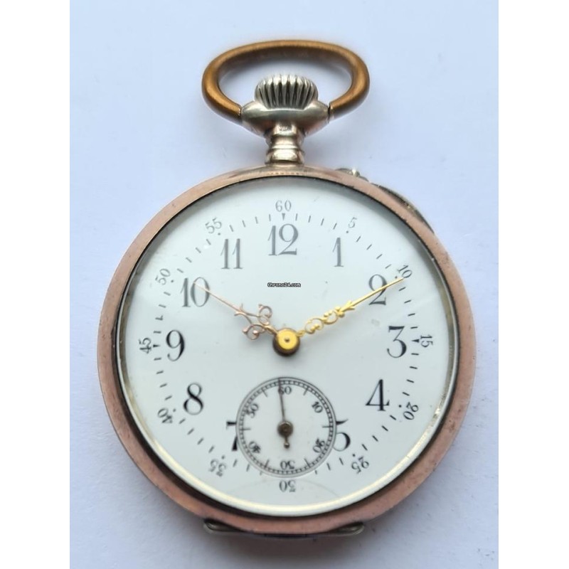Remontoir Ladies Silver Pocket Watch - White, 1890