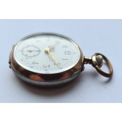 Remontoir Ladies Silver Pocket Watch - White, 1890