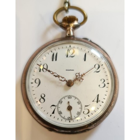 Remontoir Silver Pocket Watch - White, 1900