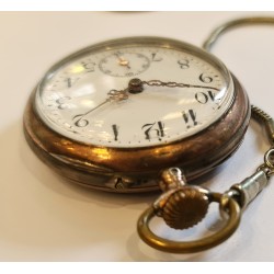 Remontoir Silver Pocket Watch - White, 1900