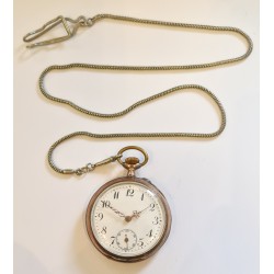 Remontoir Silver Pocket Watch - White, 1900