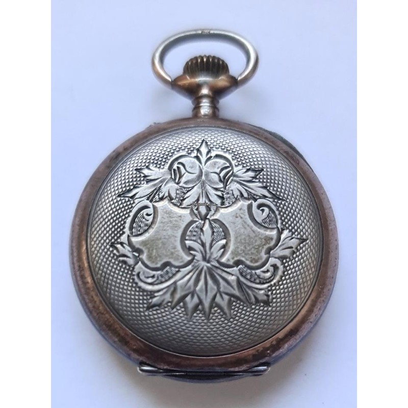 Remontoir Silver Pocket Watch - White, 1899