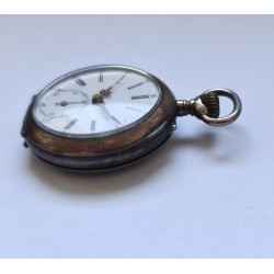 Remontoir Silver Pocket Watch - White, 1899