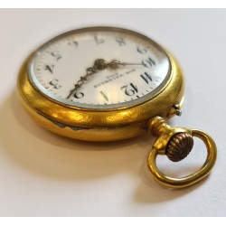 Rob.Waldmann,Riga Ladies Gold Plated Pocket Watch - White, 1927