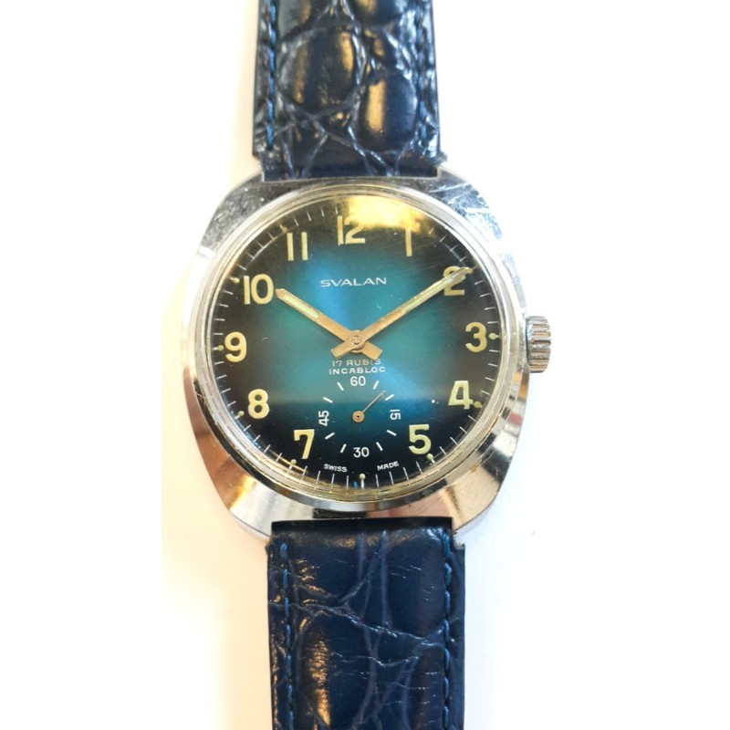 Svalan Military Watch - Blue, 1968
