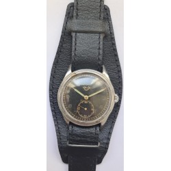 Svalan Military WWII Wrist Watch - Black, 1945