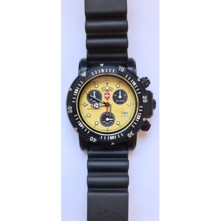 Swiss Military by Charmex SeaWolf I Scuba Nero 2418 - Yellow, 2016