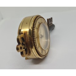 Swiza 8 Days Alarm Clock - Gold, 1987