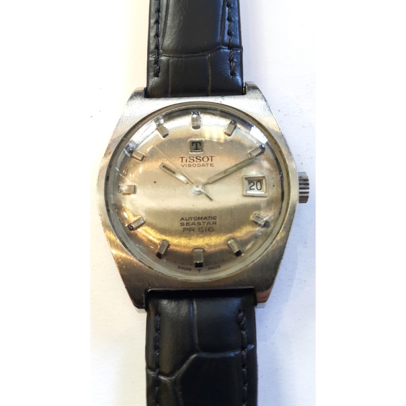 Tissot Visodate Seastar PR 516 Automatic- Silver, 1978