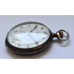 Viking Silver Pocket Watch - White, 1939