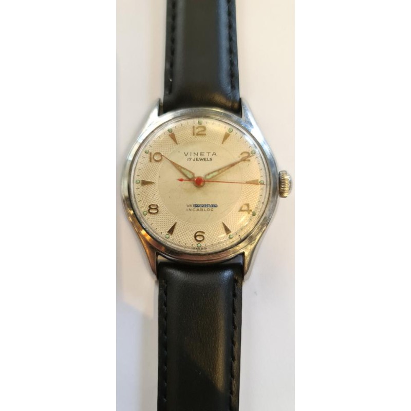 Vineta Military Watch - Silver, 1964