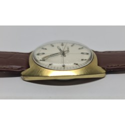 Voumard V 2000 Back Wind Wrist Watch - Silver, 1969